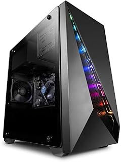 Vibox I-24 Gaming PC - 24" Monitor Bundle - Quad Core AMD Ryzen 3200G Processor - Radeon Vega 8 Graphics - 16GB RAM - 1TB HDD - 240GB SSD - Windows 11 - WiFi