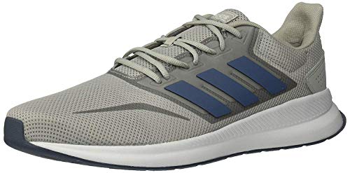 adidas Men's RunFalcon Running Shoe, Grey/tech Ink/White, 6.5 M US