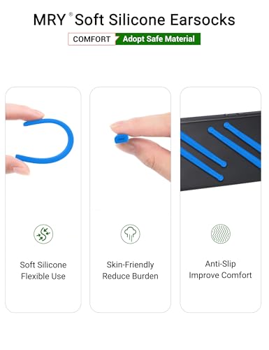 Image of Mryok Replacement Earsocks for Oakley Marshal MNP Eyeglasses - Options