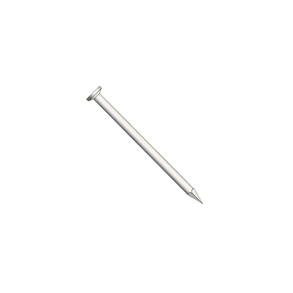 Pointe TP Acier VYNEX tête plate 2x40 fixation bois anti fente 200g