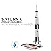Produktbild Gravitation Innovation Revell Modell Saturn V Weltraum Modell-Rocket-Skala: 1/300 mit Apollo AR Metallmodell und Wireless-Ladegerät (Alles Qi-fähiges Telefon)