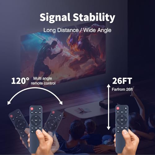 TRUCKON Neue Ersatzfernbedienung für YOTON Y3 Mini Beamer Handy