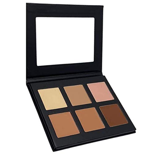 Cosmetics Cream Contour and Highlighting Makeup Kit - Contouring Foundation/Concealer Palette - Vegan, Cruelty Free & Hypoallergenic (Light) by Bedazzel Pro