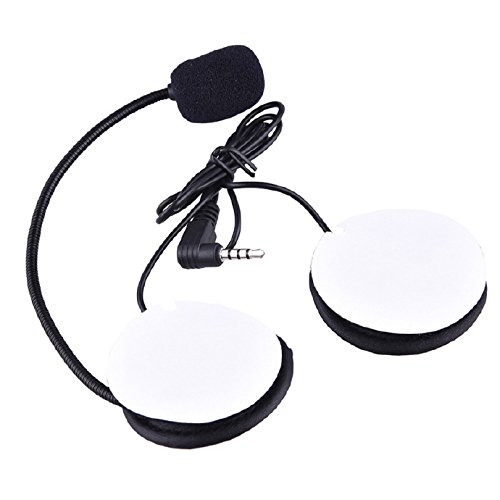 image for QSPORTPEAK Microphone Headphone Hard Cable Headset & Clip Accessory fo