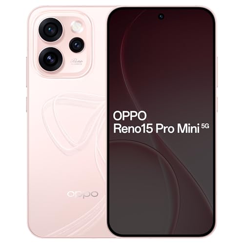 Image of OPPO Reno15Pro mini 5G (Crystal Pink, 12GB RAM, 256GB Storage) Without Offers
