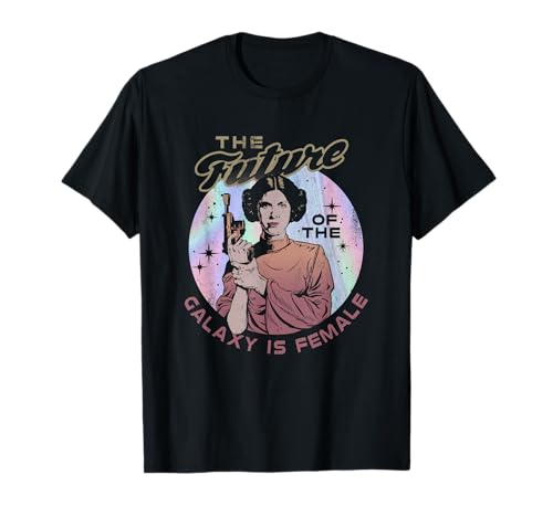 Star Wars Leia Is The Future t-shirt haut de gamme pour fan de science-fiction