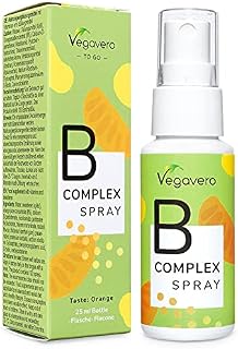 Vegavero Vitamin B Spray | 120 Sprays | NO Synthetic Additives | All 8 Essential B Vitamins | 100% Vegan | Immune & Nervous System Support*