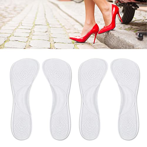 2 pares de plantillas para tacones altos, acolchadas y confortables miniatura 2
