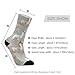 KLL Aesthetic Llama Grey Fashion crew socks size running breathable wicking mens tube socks (2-Pair)
