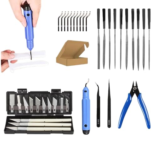 Kit de ferramentas de impressão 3D,Kit de impressão 3D - Kit multifuncional de lixamento para impres