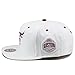 Mitchell & Ness Chicago Bulls Snapback Hat Cap White/Maroon