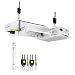 VIVOSUN 98% Ultrahigh Reflectivity 3-Mode-Adjust 1000W Double Ended Reflector Fixture with 1000w DE HPS Lamp and 1 Pair Rope Hanger (Upgraded Version)