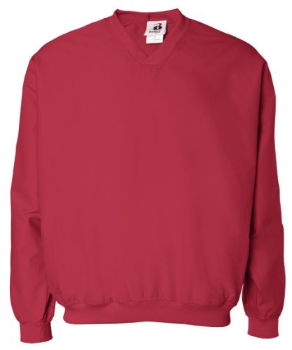 NEW Badger Sportswear Microfiber Windshirt, L, Red BRAND NEW2