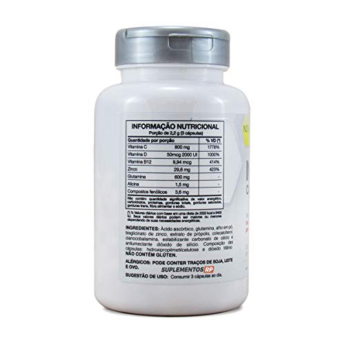 Imunidade Alta 2x Imunoplan Caps Nutrends 90 Cápsula Cada