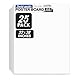 Artskills PA-4507 Invisi-Guide Poster Board 55,9 x 71,1 cm, Papier, Weiss/opulenter Garten, 22 x 28, 25