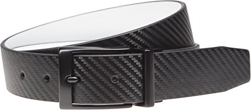 Image of Nike Men's Carbon Fiber-Texture Reversible Belt