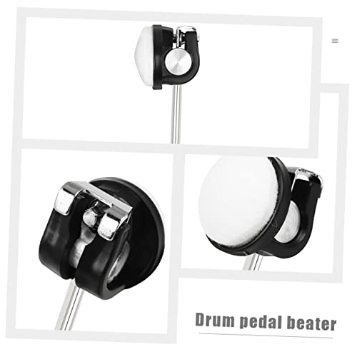 Juego de 3 martillos de fieltro para pedal de batería miniatura 4