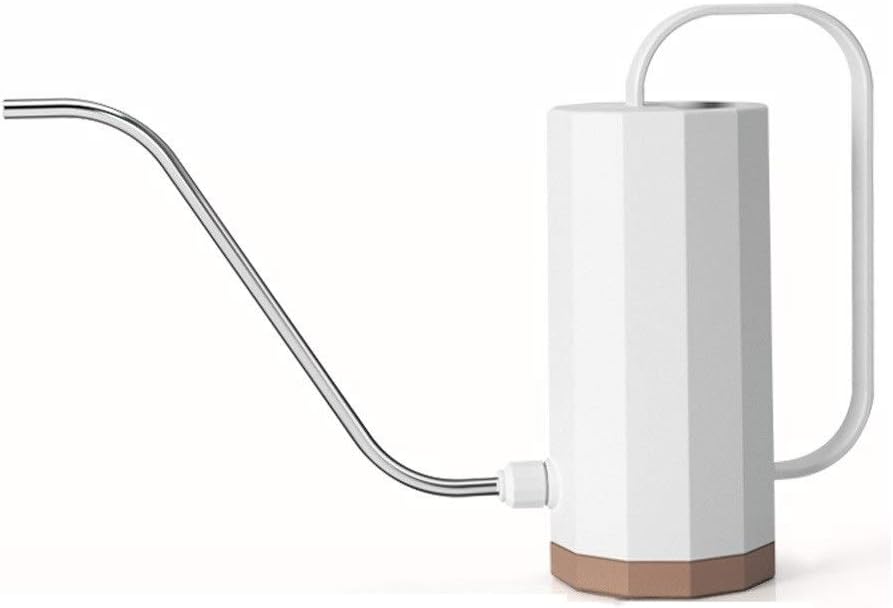 Watering Can Long Mouth Plastic Watering Can Home Watering Pot 1200ML Gardening Tools Decorative Watering Can(C)