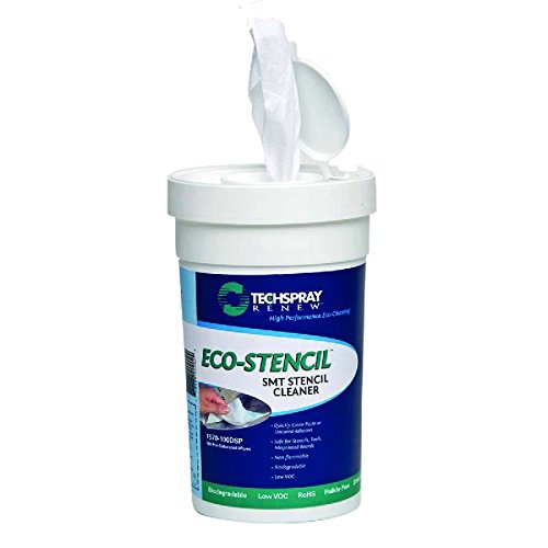 ECO-Stencil™ SMT Stencil Cleaner Wipes, 6 x 8", 100 per Package