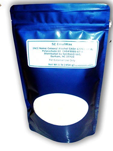 SZ Emulwax 1 Lb (Emulsifying Wax). For DIY Cosmetics, Soap, Candles.