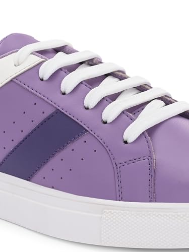 Image of Centrino Women's Casual Shoes | Colorblock Sneakers with Ultra Soft Cushion Lace-Up Shoes All-Day Comfort | Trendy & Lightweight Design | Low Top Flat Sole (7604)