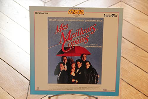 Laserdisc I miei migliori amici The 1989 Laserdisc LD PAL France Comedy VD 168