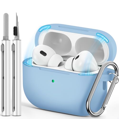 Image of Ljusmicker for AirPods Pro Case Cover with Magnetic Lock,Sky Blue