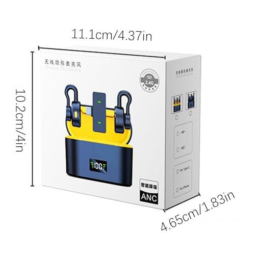 Micrófono inalámbrico portátil para computadora y teléfonos móviles 5