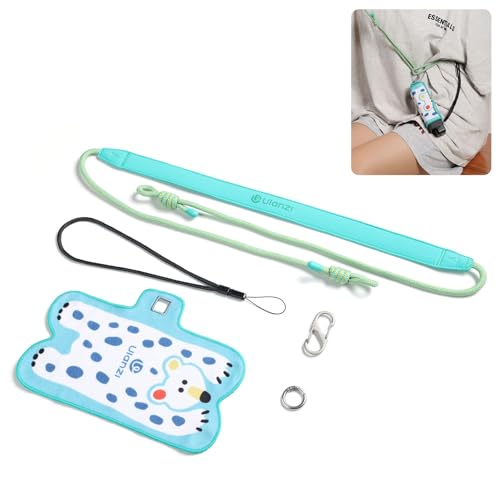 Ulanzi Pocket3�p�J�������b�s���O�N���X �l�b�N���X�X�g���b�v ���@�\�|�����[�v�t�� Pocket3�����Y�ی� �n���h/�V�����_�[���b�v �N���[�j���O�N���X �s�^�b�g�������N���X �R���p�N�g ��/�΂ߊ|�� �I�Y���|�P�b�g3�P�[�W���Ή� �݂ǂ�
