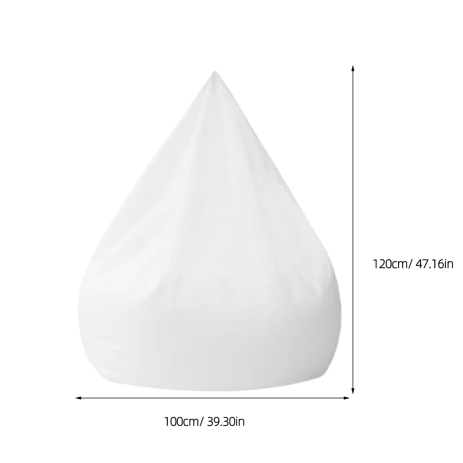 EXCEART 3 Piezas Funda Interior para Sillón Tipo Beanbag, Malla