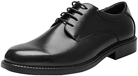 Bruno Marc Men's Downing-02 Black Leather Lined Dress Oxford Shoes Classic Lace Up Formal Size 10.5 M US