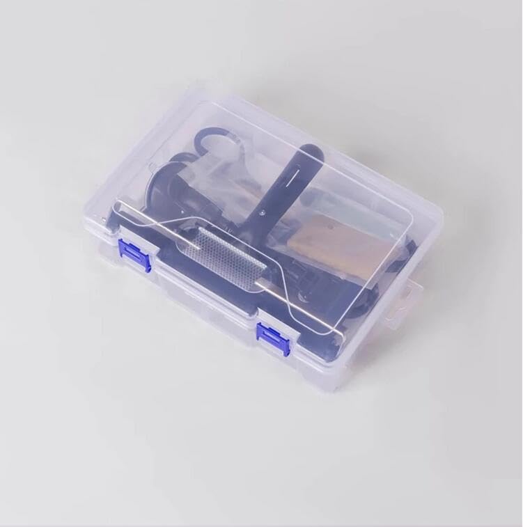 Jieotwice Table Tennis Rubber Tools Kit Professional Blade Scissors Rollers Cutting Set for Paddle Assembly