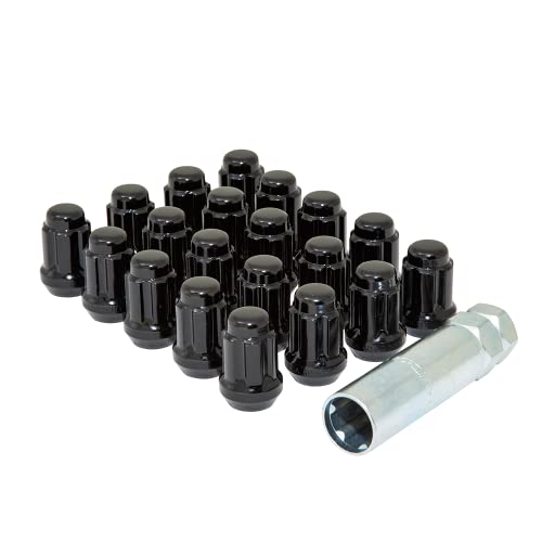 Gorilla Automotive 5LUG 14-1.50 SPLN WIK PASS BLK GOR - K5CS-14150BGR