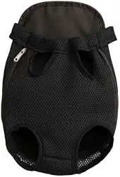 Bolsa Mochila Canguru Pet para Passeio de Cães (PRETO, P (1 a 3kg))