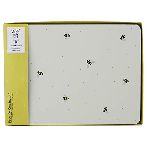 Price & Kensington Sweet Bee Set of 4 Placemats, Multicolor - Image 2