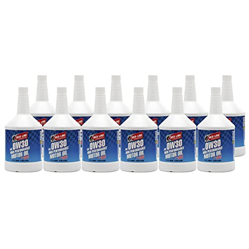 Aceite motor fully synthetic SAE 0W30 Red Line 1 cuarto miniatura 1