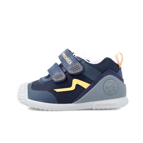 Biomecanics Zapato Doble Tira ADHERENTE Urban Azul Marino Y Amarillo