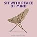 OAKHAM Comfy Chair for Adults, Soft Faux Fur Folding Lounge for Bedroom Living Room Dorm Rooms Flexible Reading Chair for Teens Kids, X-Large Foldable (Faux Fur-Beige)