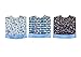 JustCare Adult Bib Protector Waterproof Backing & Optional Crumb Catcher (3 Pack)