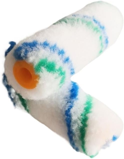 Miniatura 3 de Rodillo de Pintura Kit Rodillo De Pintura para Decoración De Pared, Kit De Herramientas De 3.9 in, 0.394 in, Poliéster Interior, 4 Pulgadas, 11