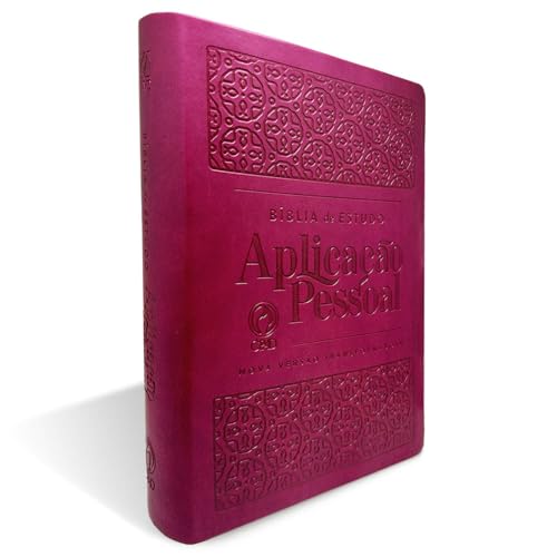 BÍBLIA DE ESTUDO APLICAÇÃO PESSOAL GRANDE LUXO VINHO NVT