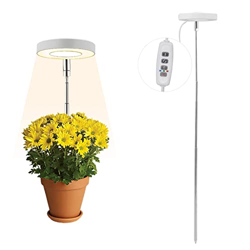 Yechiry Lampes de Culture de Plantes USB LED Halo, Lampe à Spectre Complet pour Plantes D'intérieur, Hauteur Réglable 90mm de Diamètre, 1 unité – vue 9