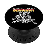 Deutschland Eishockey-Liebhaber Trikot - Deutsche Hockeymannschaft Fans PopSockets mit austauschbarem PopGrip