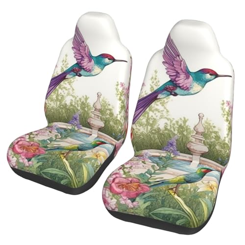Housses de siège avant de voiture respirantes lot de 2 protection universelle
