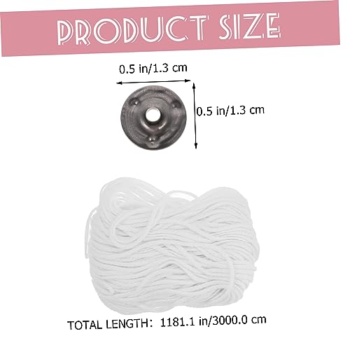 Set de pabilos para hacer velas DIY miniatura 3