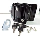 cerradura bola remolque 【PROTECTOR】 Ensamblaje interior y exterior, con cerrojo incorporado que protege mejor sus bienes contra robos, viaje sin preocupaciones.