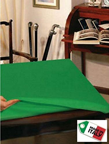 Copritavolo Poker Verde 140x140cm - Tessuto Morbido, Elastico Per Fissaggio, Per Giochi Di Carte - Foto 6