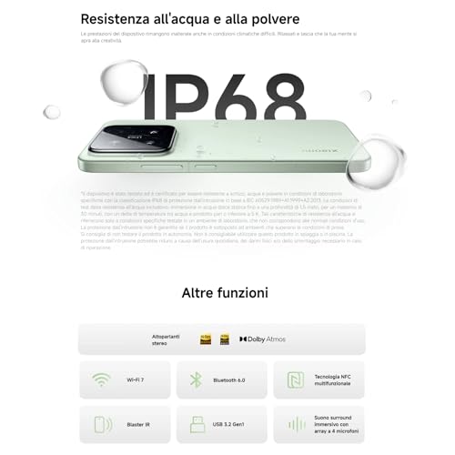 Xiaomi 15 (Smartphone), 12+512GB, Nero, Lenti Leica Summilux, Fotocamera Principale Leica Da 50MP, Batteria Da 5.240Mah, Ricarica Hypercharge Da 90W, Xiaomi Hyperai (Caricabatterie Non Incluso) - 10