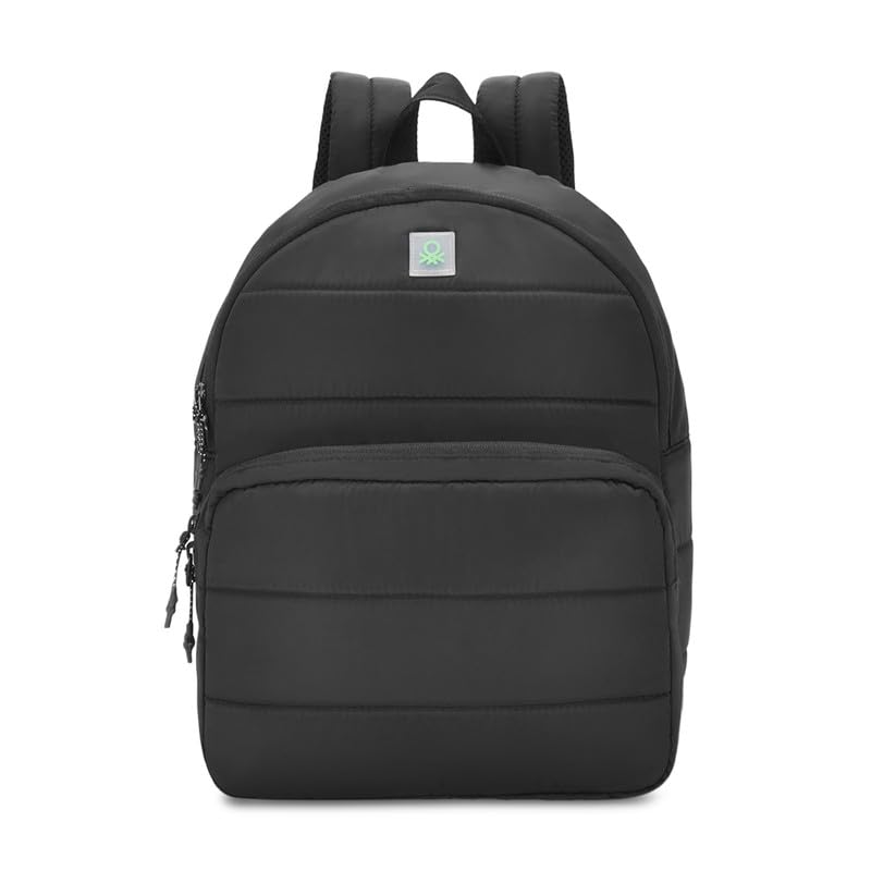 United Colors Of Benetton Darell Polyester 12L Non Laptop Backpack For Unisex - Black (B0CHS959NM) Amazon Price History, Amazon Price Tracker