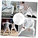 Abaodam 1pair Fencing Socks for Women Thickened Cushioning Breathable and Moisture-Wicking Athletic Socks for Sports Cold Weather White